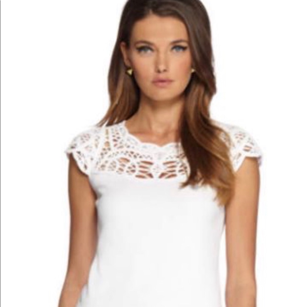 Lilly Pulitzer size xs white top